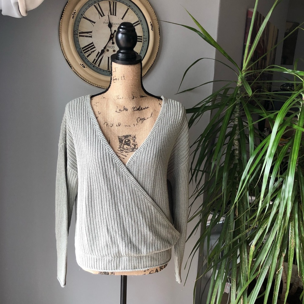 NWT.  Beige long Sweater 
Size L
Brand New